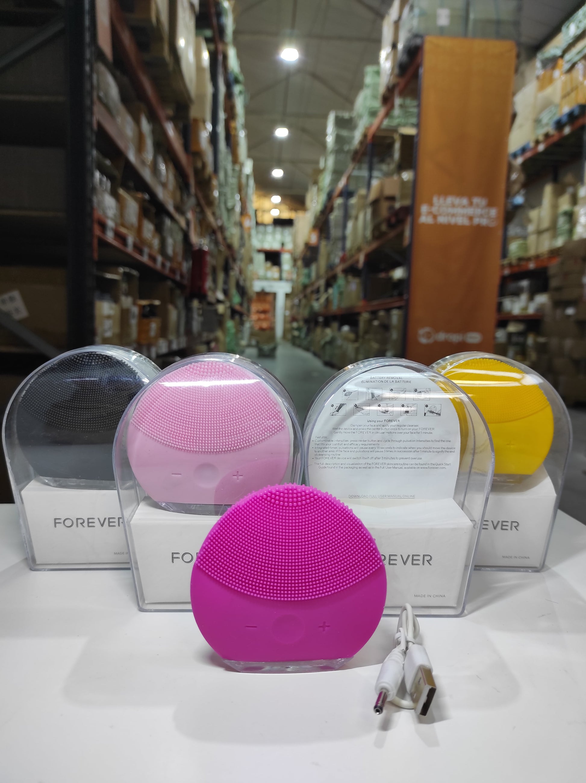 Cepillo exfoliante facial (colores variados) - additional image 6