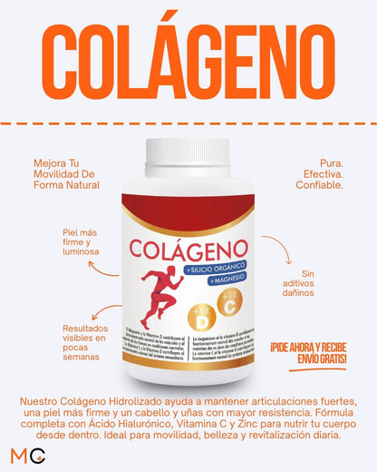 Colágeno Hidrolizado – 120 Comprimidos