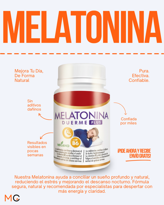 Melatonina Duerme Plus – 60 Cápsulas