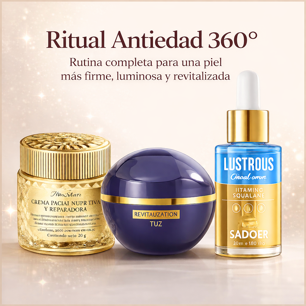 Ritual Antiedad 360° + Protocolo Piel Firme 30 Días