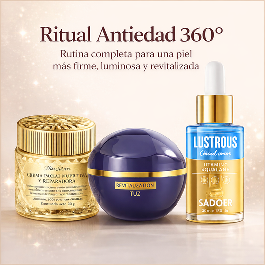 Ritual Antiedad 360° + Protocolo Piel Firme 30 Días