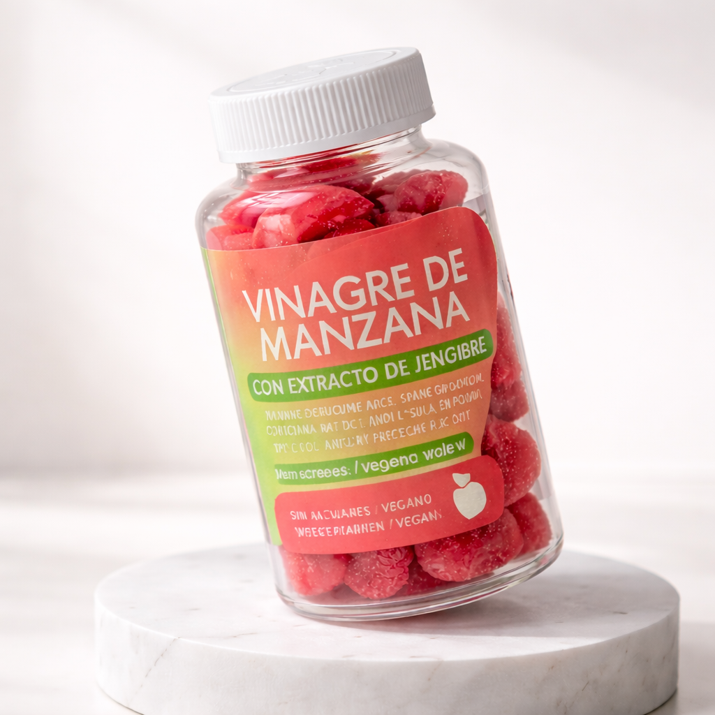 Gummies Vinagre de Manzana + Protocolo de 21 días para un vientre ligero